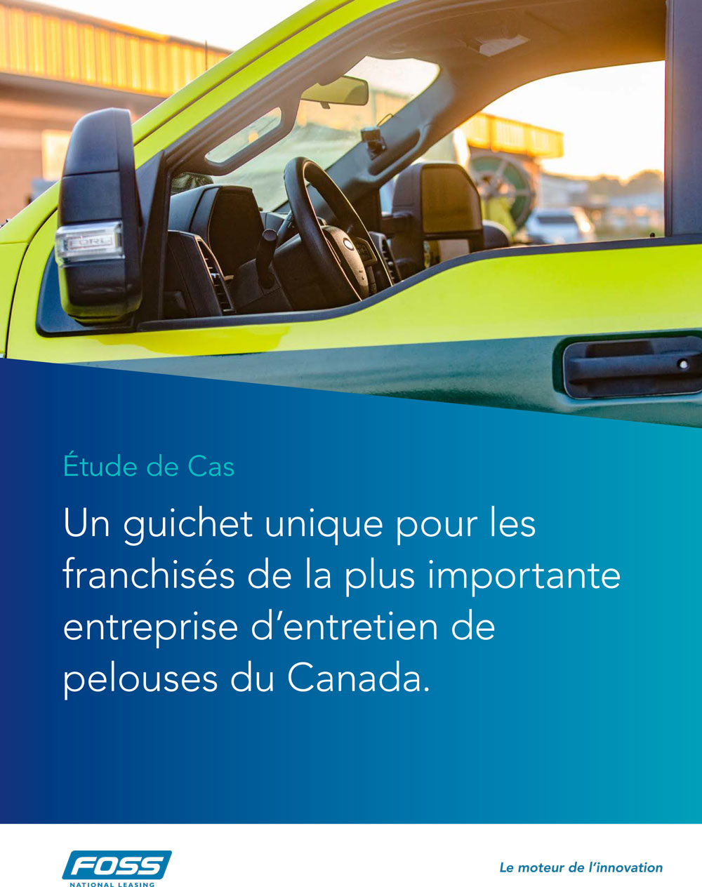 Un guichet unique pour les franchisés de la plus importante enterprise d'entretien de pelouses du Canada.